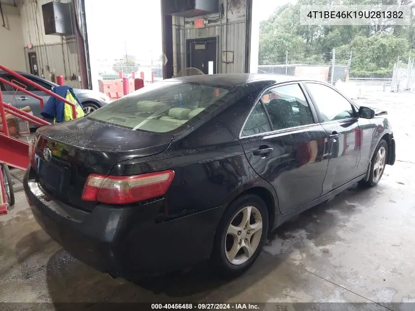 2009 Toyota Camry VIN: 4T1BE46K19U281382 Lot: 40456488