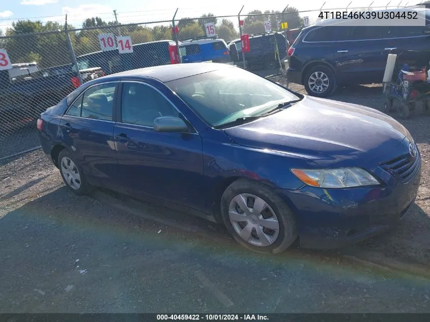 2009 Toyota Camry VIN: 4T1BE46K39U304452 Lot: 40459422