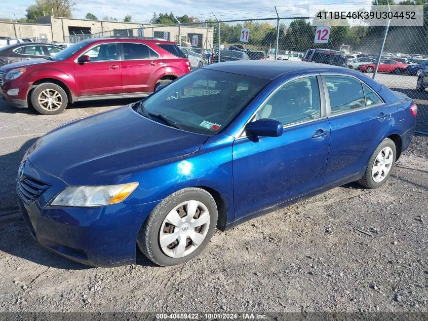 4T1BE46K39U304452 2009 Toyota Camry