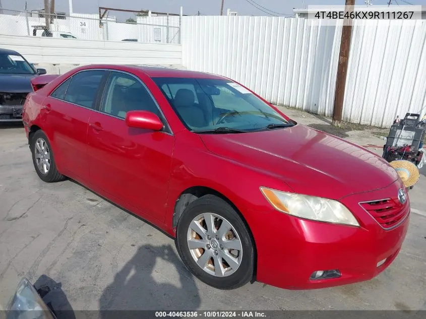 4T4BE46KX9R111267 2009 Toyota Camry Xle