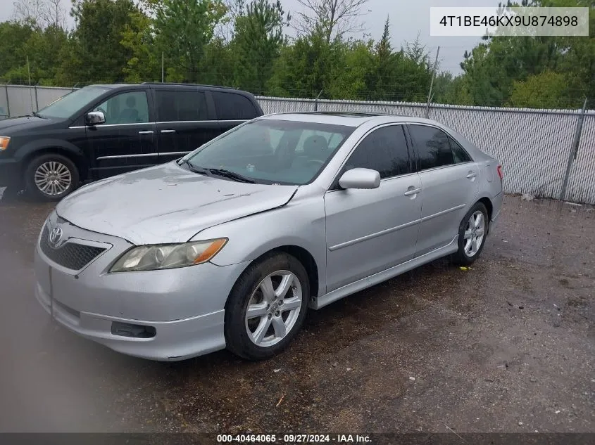 2009 Toyota Camry Se VIN: 4T1BE46KX9U874898 Lot: 40464065