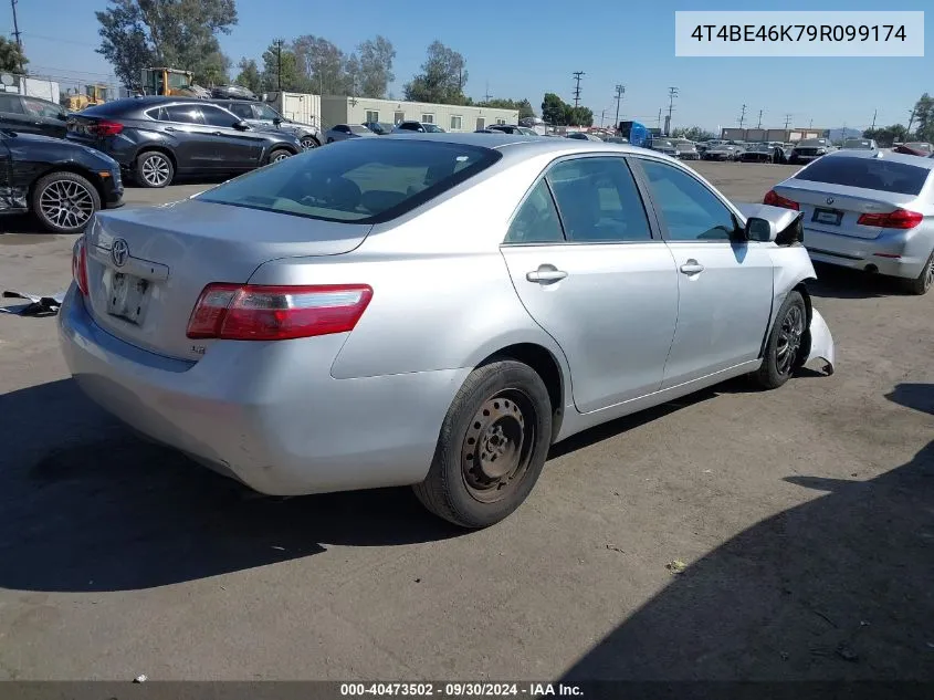 2009 Toyota Camry Le VIN: 4T4BE46K79R099174 Lot: 40473502