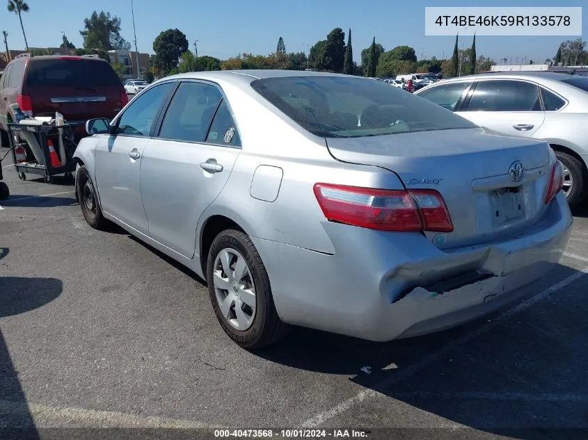 2009 Toyota Camry VIN: 4T4BE46K59R133578 Lot: 40473568