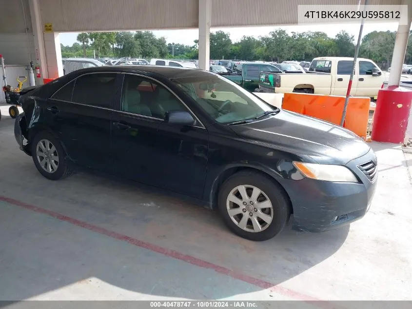 2009 Toyota Camry Se/Le/Xle VIN: 4T1BK46K29U595812 Lot: 40478747