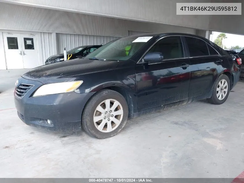 2009 Toyota Camry Se/Le/Xle VIN: 4T1BK46K29U595812 Lot: 40478747