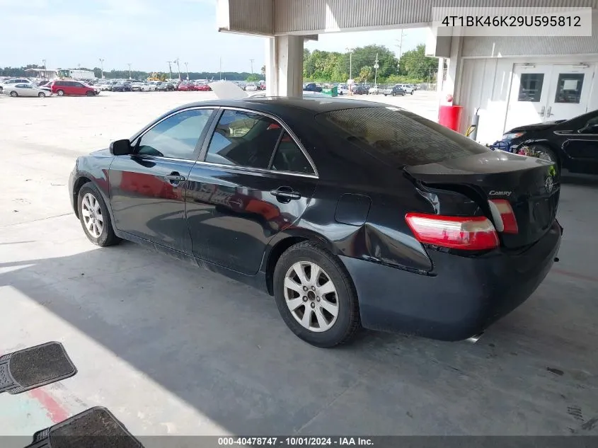 2009 Toyota Camry Se/Le/Xle VIN: 4T1BK46K29U595812 Lot: 40478747