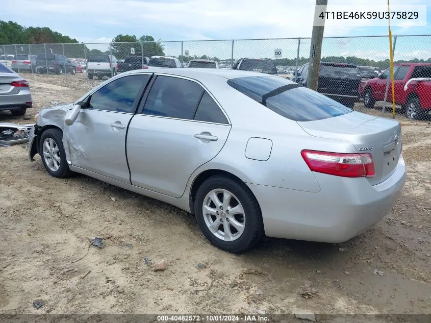 4T1BE46K59U375829 2009 Toyota Camry Le