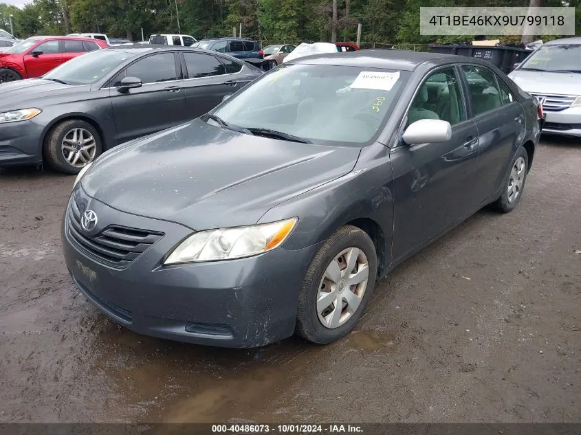 4T1BE46KX9U799118 2009 Toyota Camry Le