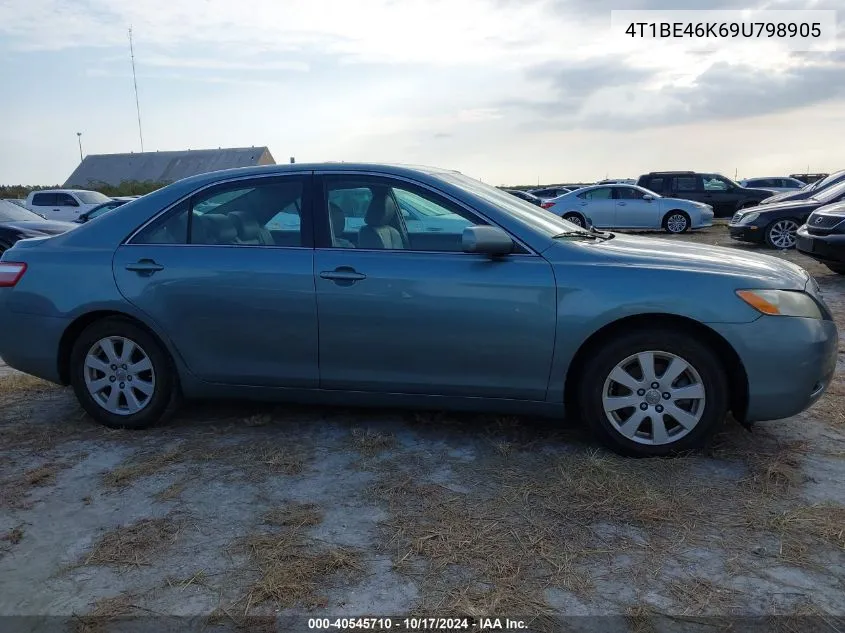 2009 Toyota Camry Xle VIN: 4T1BE46K69U798905 Lot: 40545710