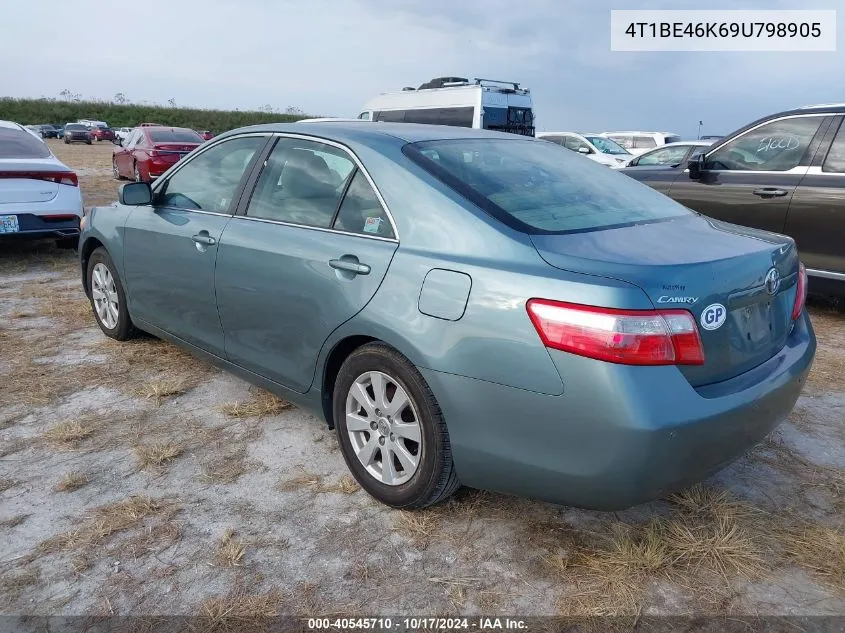 2009 Toyota Camry Xle VIN: 4T1BE46K69U798905 Lot: 40545710