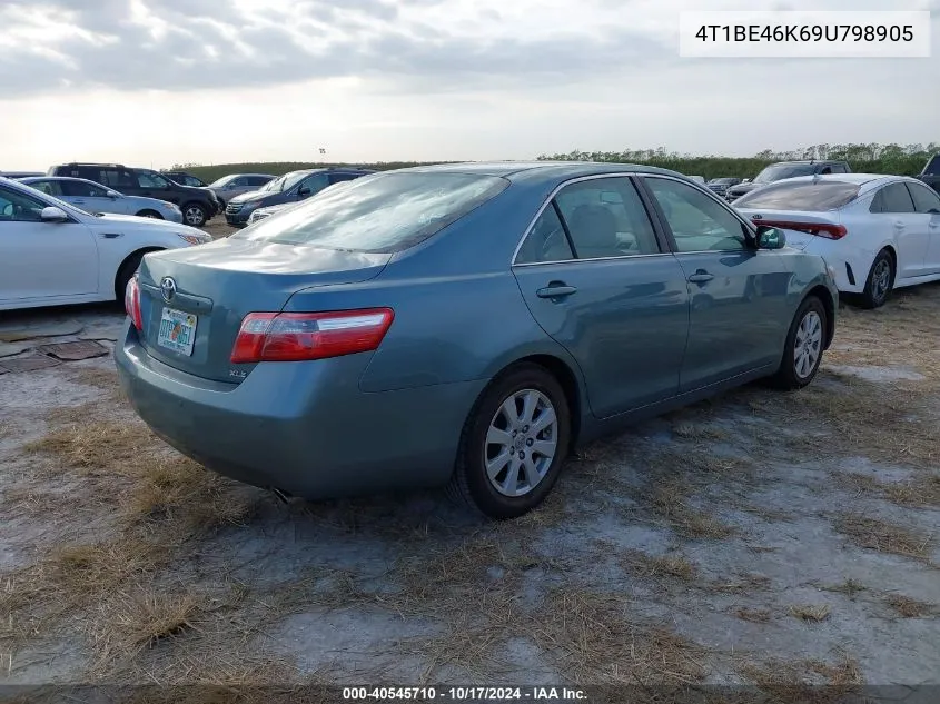 2009 Toyota Camry Xle VIN: 4T1BE46K69U798905 Lot: 40545710