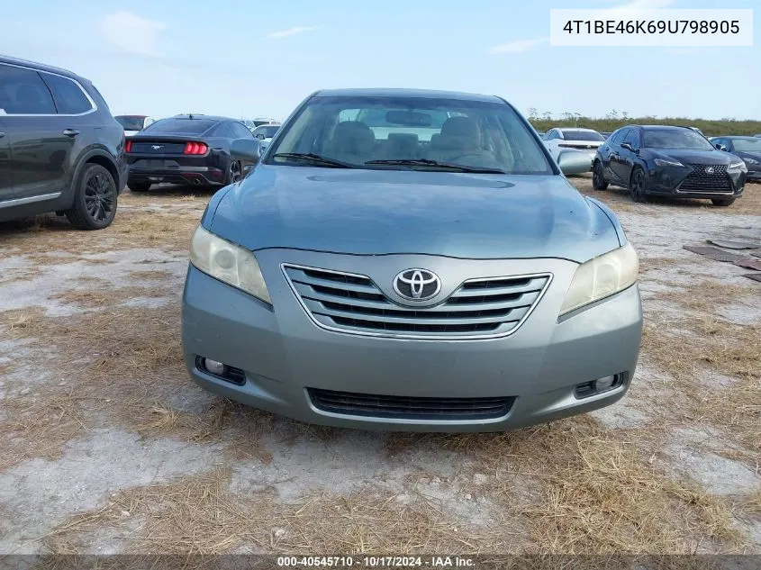 2009 Toyota Camry Xle VIN: 4T1BE46K69U798905 Lot: 40545710