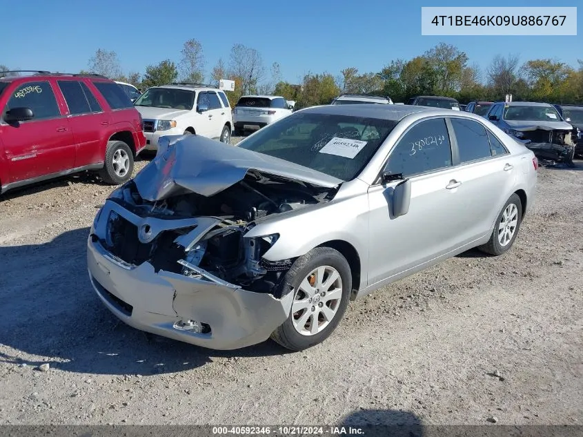 2009 Toyota Camry Xle VIN: 4T1BE46K09U886767 Lot: 40592346