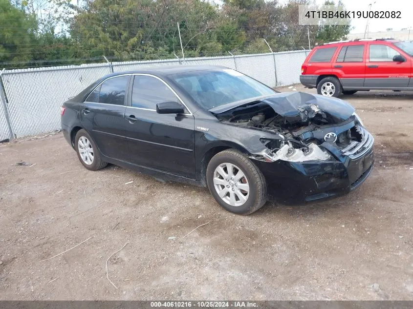 2009 Toyota Camry Hybrid VIN: 4T1BB46K19U082082 Lot: 40610216