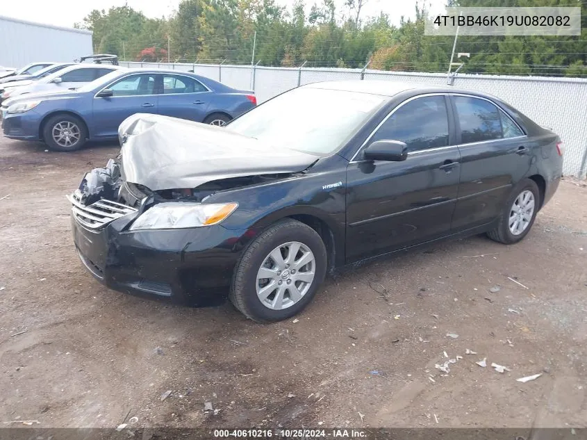 2009 Toyota Camry Hybrid VIN: 4T1BB46K19U082082 Lot: 40610216