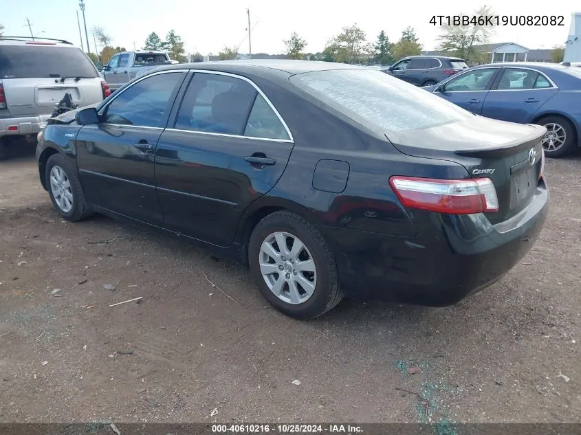 2009 Toyota Camry Hybrid VIN: 4T1BB46K19U082082 Lot: 40610216