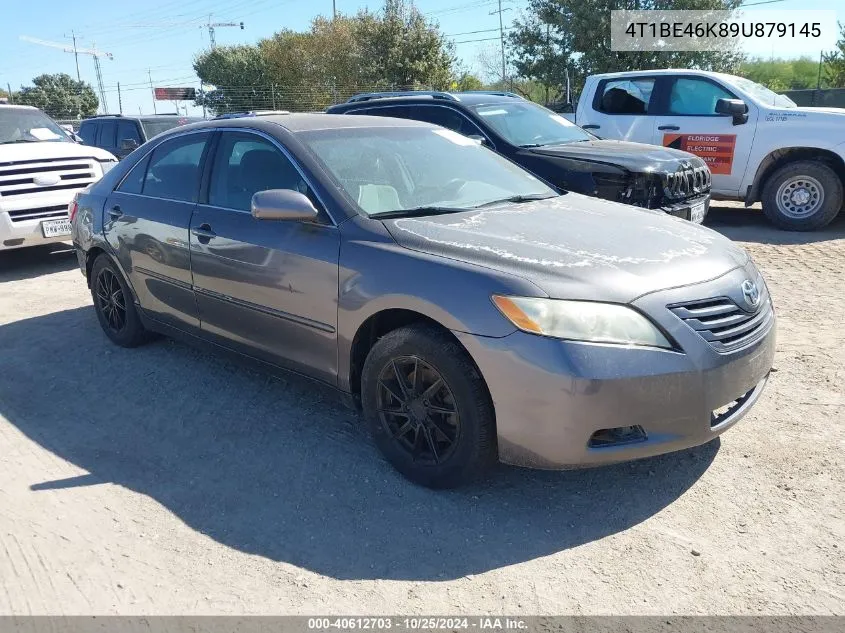 2009 Toyota Camry Le VIN: 4T1BE46K89U879145 Lot: 40612703