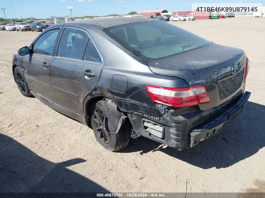 2009 Toyota Camry Le VIN: 4T1BE46K89U879145 Lot: 40612703