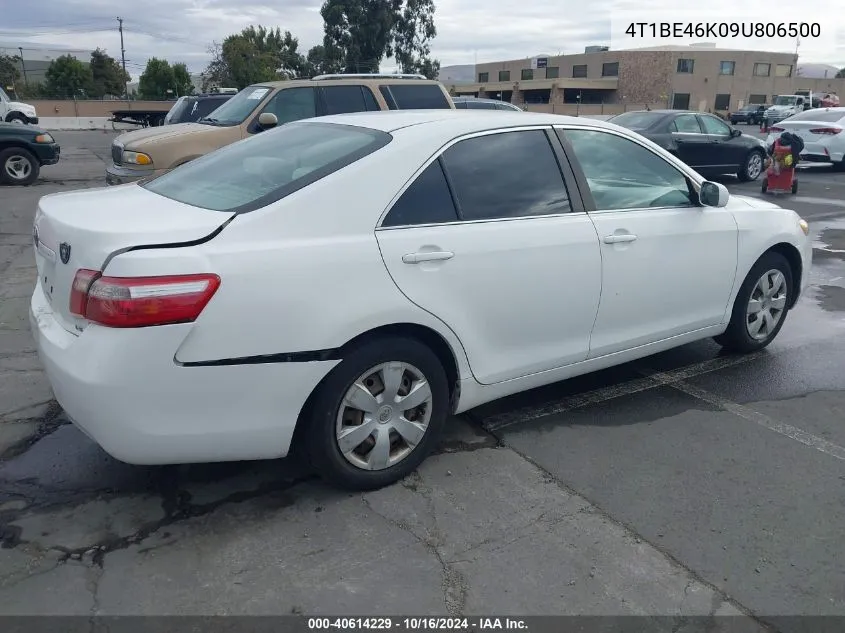 4T1BE46K09U806500 2009 Toyota Camry Le