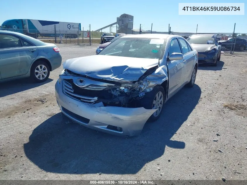 2009 Toyota Camry Xle V6 VIN: 4T1BK46K59U086734 Lot: 40615530