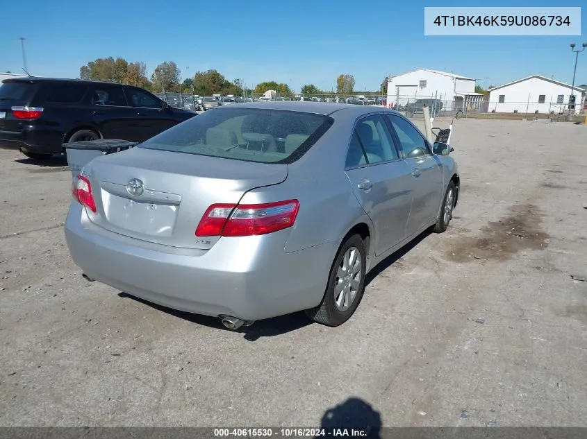 4T1BK46K59U086734 2009 Toyota Camry Xle V6