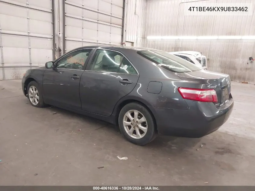 2009 Toyota Camry Le VIN: 4T1BE46KX9U833462 Lot: 40616336