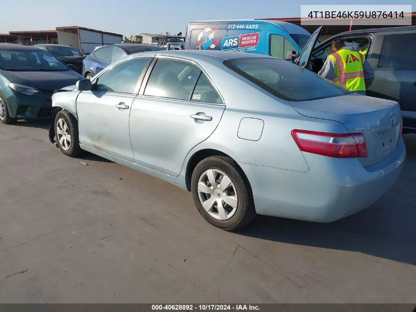 4T1BE46K59U876414 2009 Toyota Camry Le