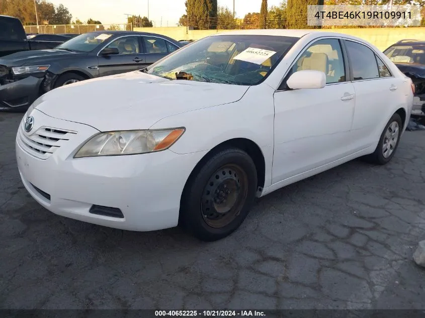 4T4BE46K19R109911 2009 Toyota Camry Le