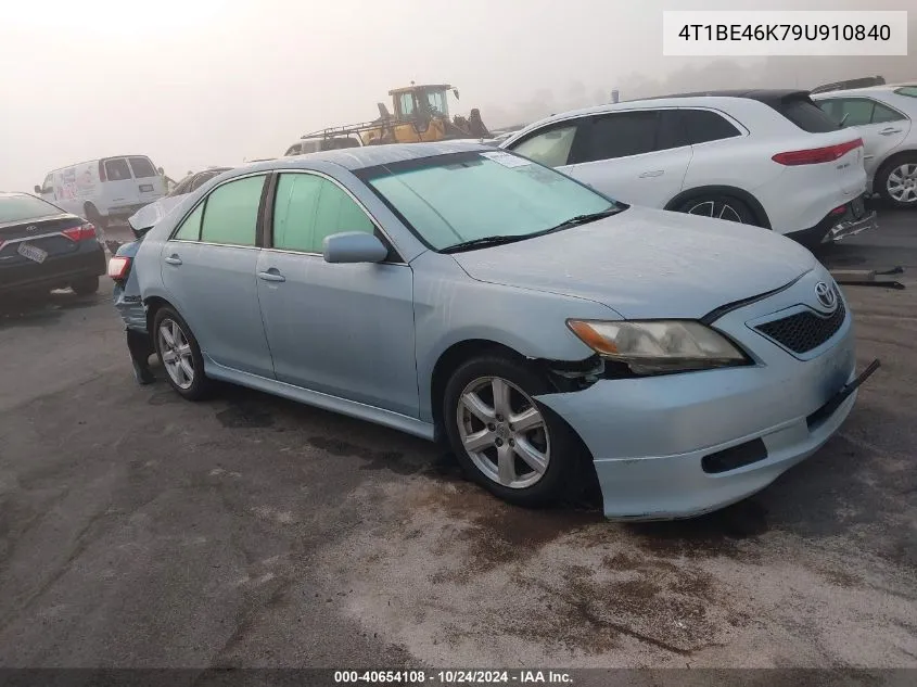 2009 Toyota Camry Se VIN: 4T1BE46K79U910840 Lot: 40654108