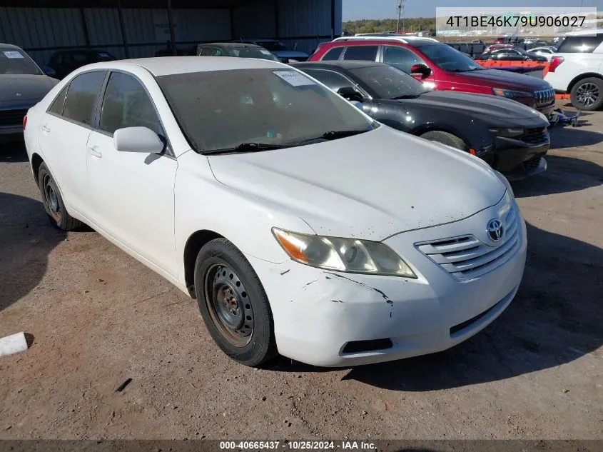 2009 Toyota Camry Le VIN: 4T1BE46K79U906027 Lot: 40665437