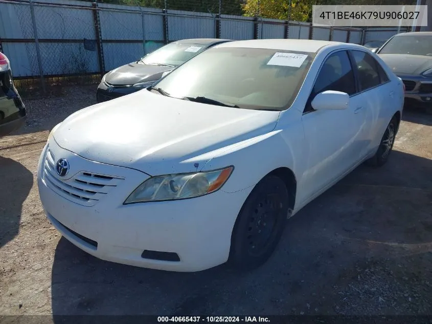 2009 Toyota Camry Le VIN: 4T1BE46K79U906027 Lot: 40665437