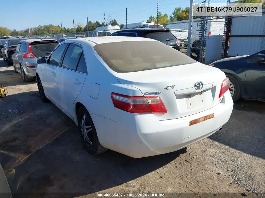 2009 Toyota Camry Le VIN: 4T1BE46K79U906027 Lot: 40665437