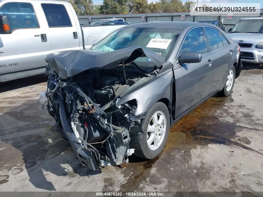 2009 Toyota Camry Le VIN: 4T1BE46K39U324555 Lot: 40675332