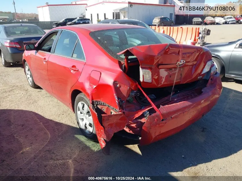 2009 Toyota Camry Hybrid VIN: 4T1BB46K79U108006 Lot: 40675616