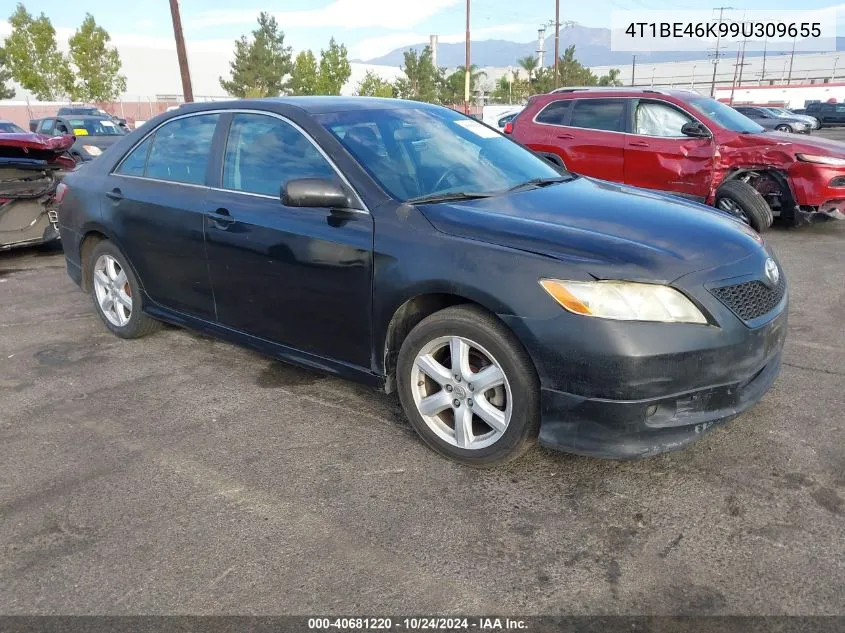 2009 Toyota Camry Se/Le/Xle VIN: 4T1BE46K99U309655 Lot: 40681220