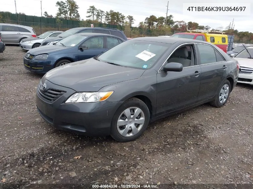 4T1BE46K39U364697 2009 Toyota Camry Le