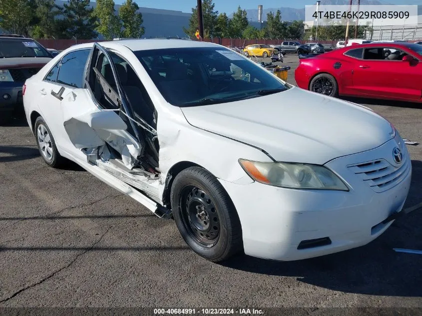 2009 Toyota Camry Le VIN: 4T4BE46K29R085909 Lot: 40684991