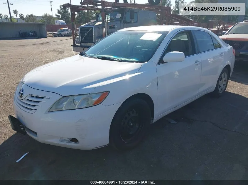 2009 Toyota Camry Le VIN: 4T4BE46K29R085909 Lot: 40684991