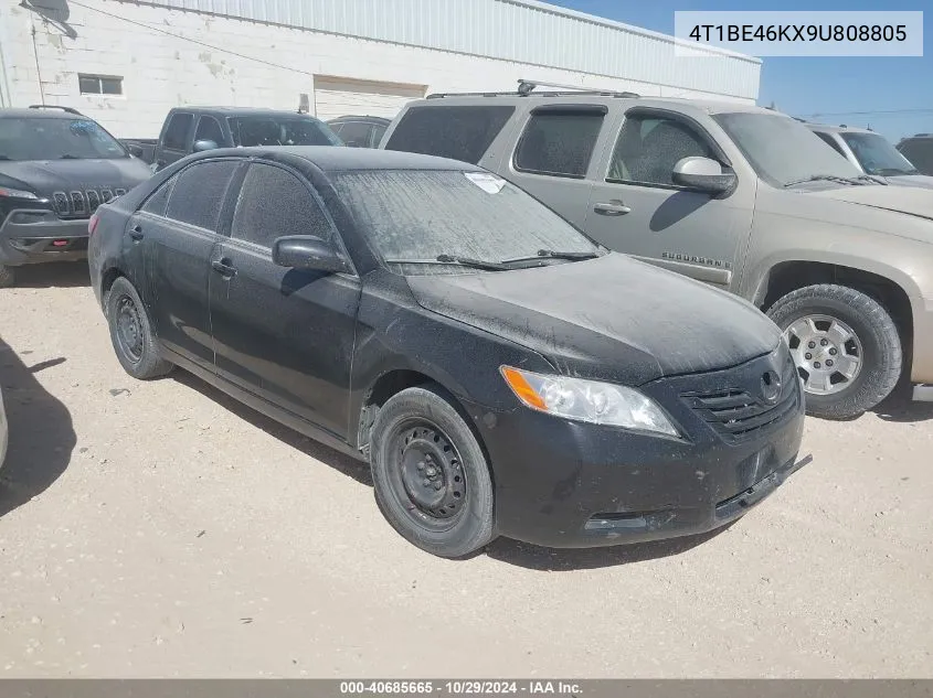 2009 Toyota Camry Le VIN: 4T1BE46KX9U808805 Lot: 40685665