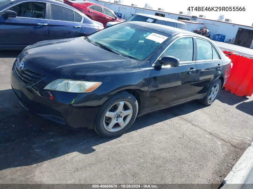 2009 Toyota Camry Le VIN: 4T4BE46K29R055566 Lot: 40685670