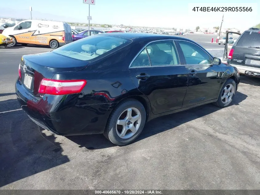 2009 Toyota Camry Le VIN: 4T4BE46K29R055566 Lot: 40685670