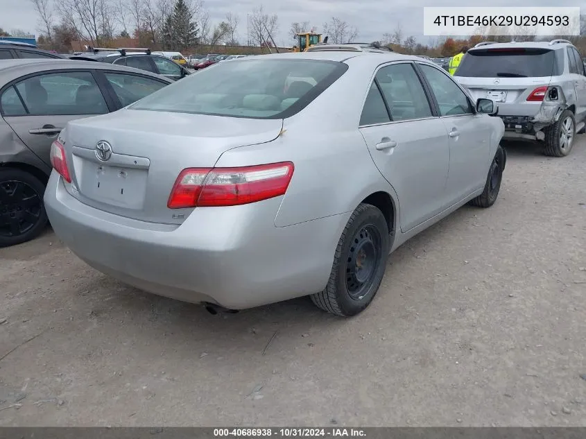 4T1BE46K29U294593 2009 Toyota Camry Le