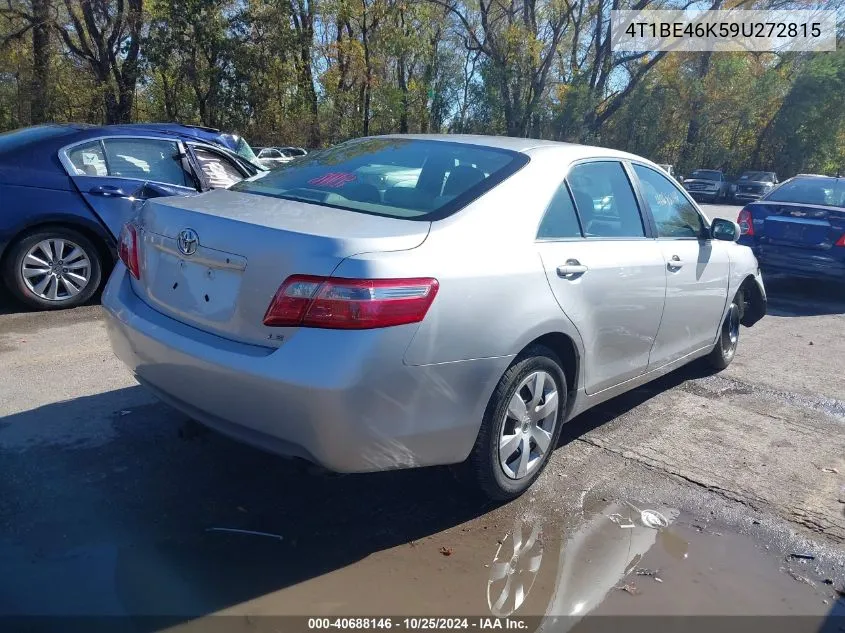 4T1BE46K59U272815 2009 Toyota Camry Le