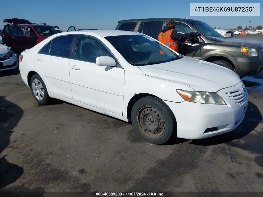 2009 Toyota Camry Le VIN: 4T1BE46K69U872551 Lot: 40689209