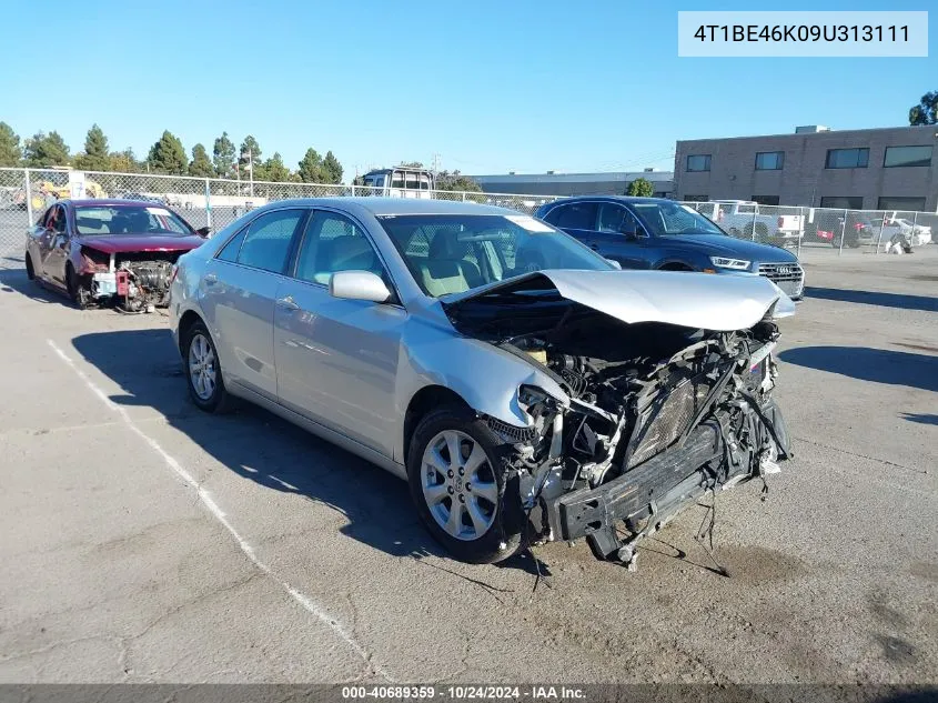 2009 Toyota Camry Le VIN: 4T1BE46K09U313111 Lot: 40689359