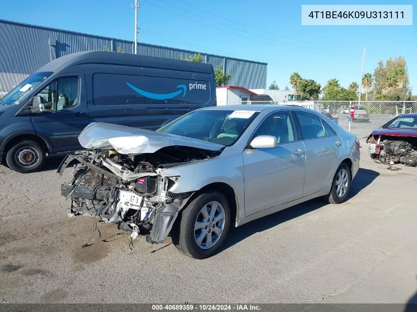 2009 Toyota Camry Le VIN: 4T1BE46K09U313111 Lot: 40689359