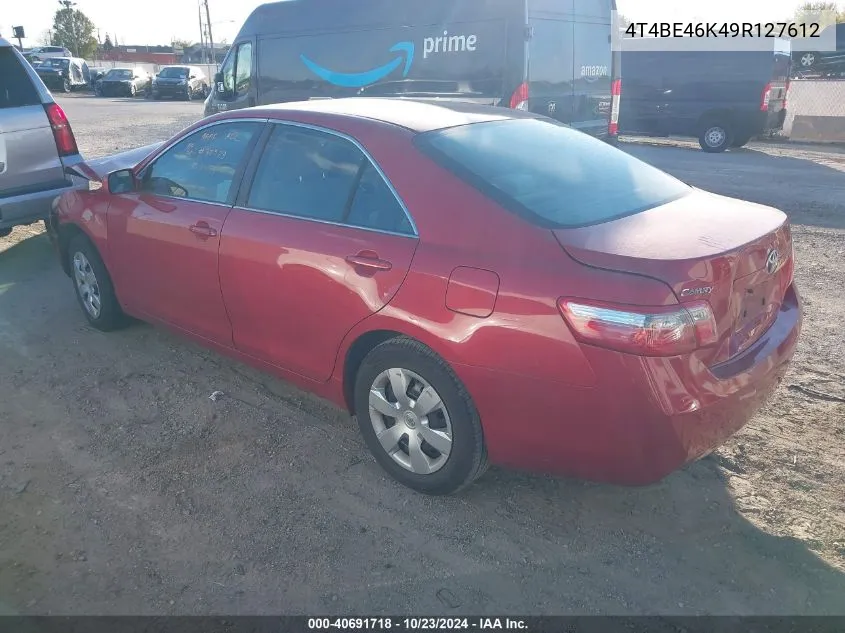 2009 Toyota Camry Le VIN: 4T4BE46K49R127612 Lot: 40691718