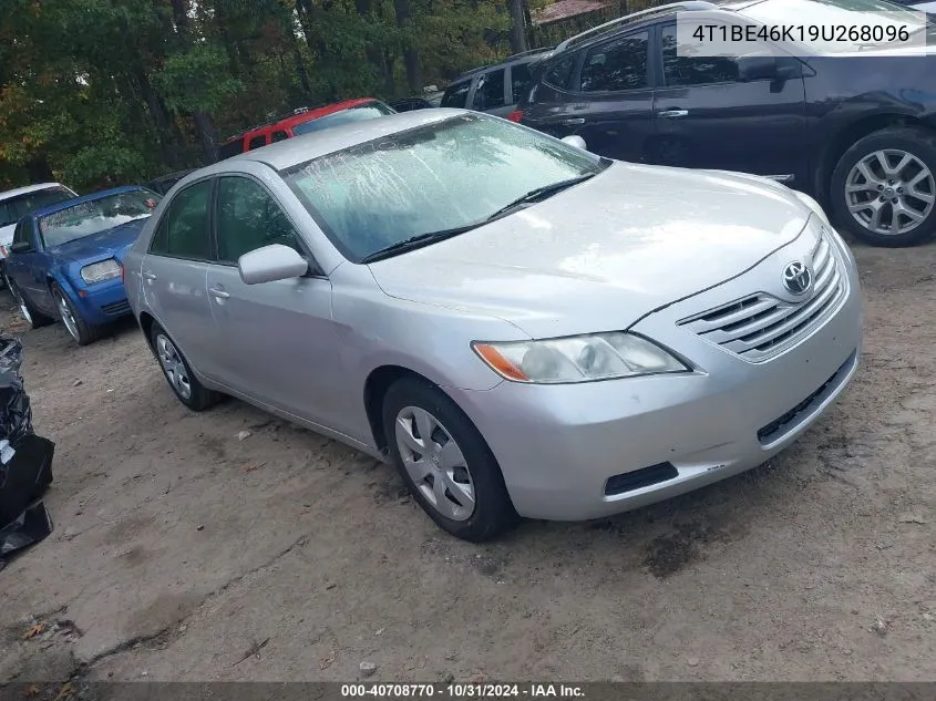 2009 Toyota Camry Le VIN: 4T1BE46K19U268096 Lot: 40708770