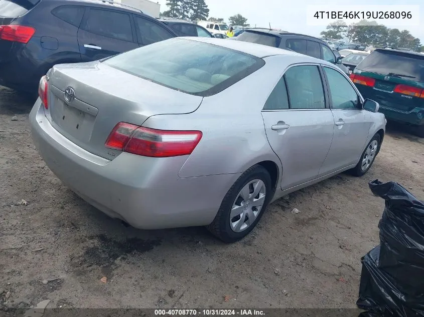 2009 Toyota Camry Le VIN: 4T1BE46K19U268096 Lot: 40708770