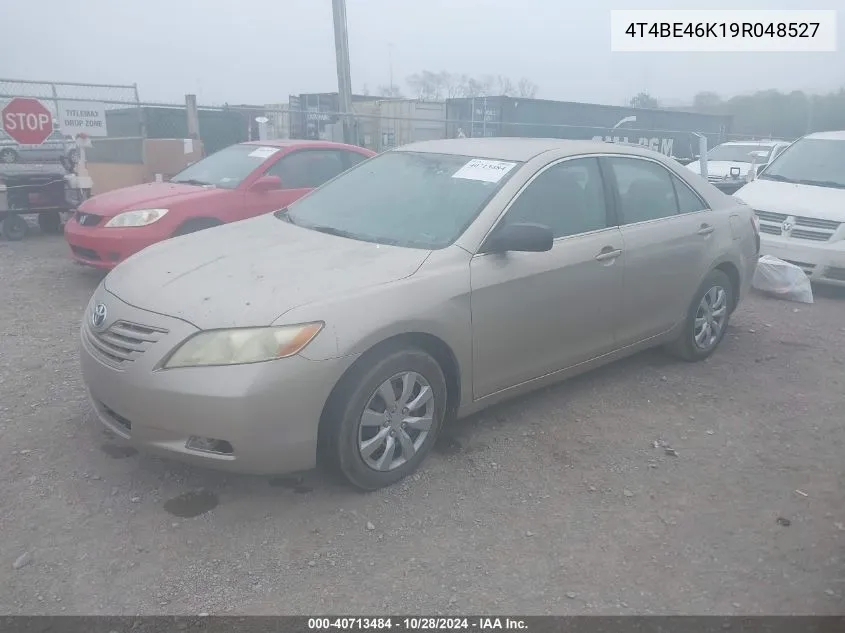 2009 Toyota Camry Le VIN: 4T4BE46K19R048527 Lot: 40713484